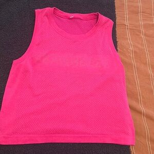 Lululemon seawheeze cropped tank